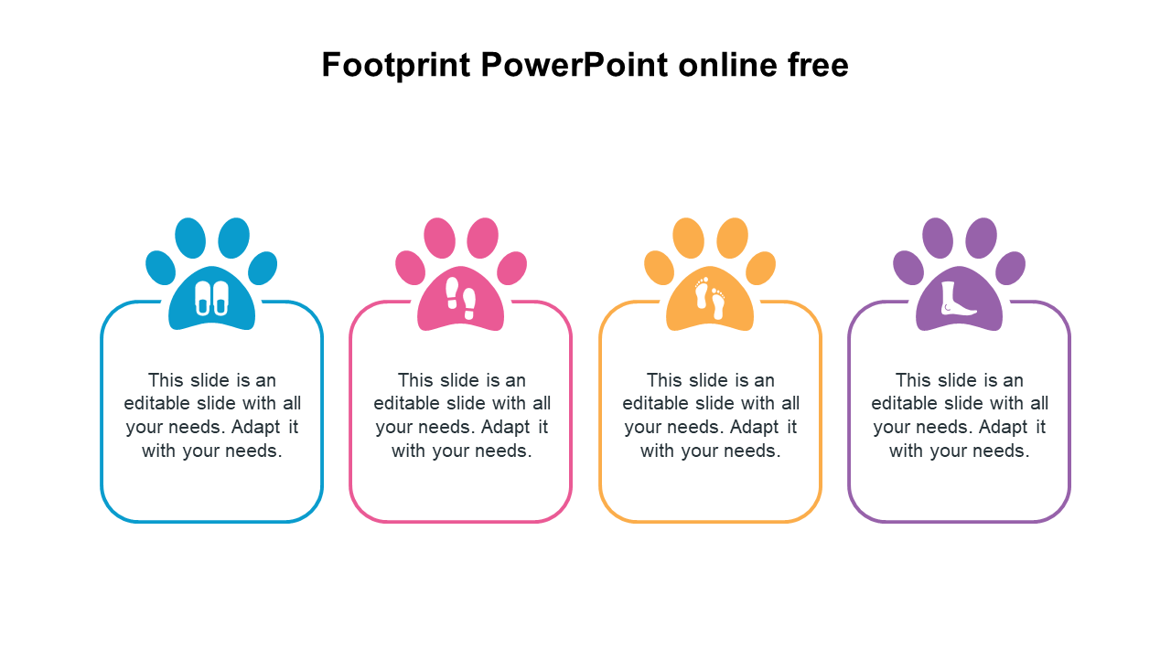 Footprint PowerPoint online free